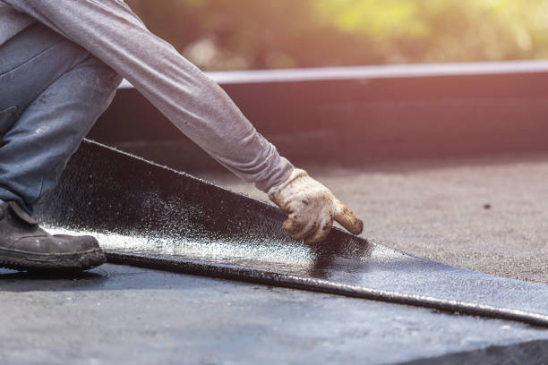 Professional Crawl Space Encapsulation technician working in Mecca, IN